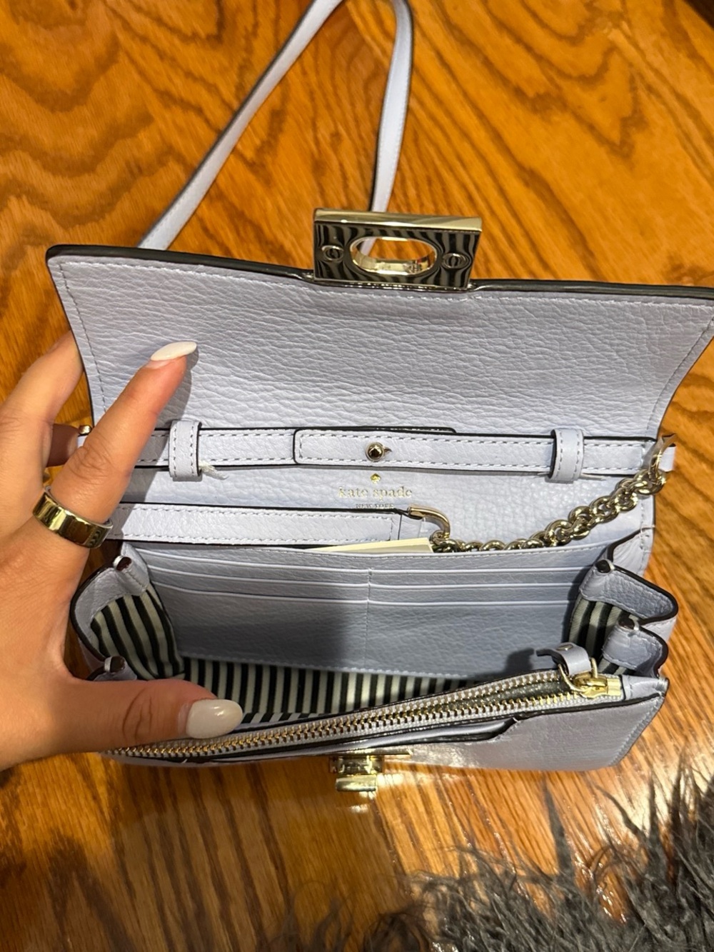 Crossbody Bag in Light purple and Hardware kate spade - Picture 3 of 3